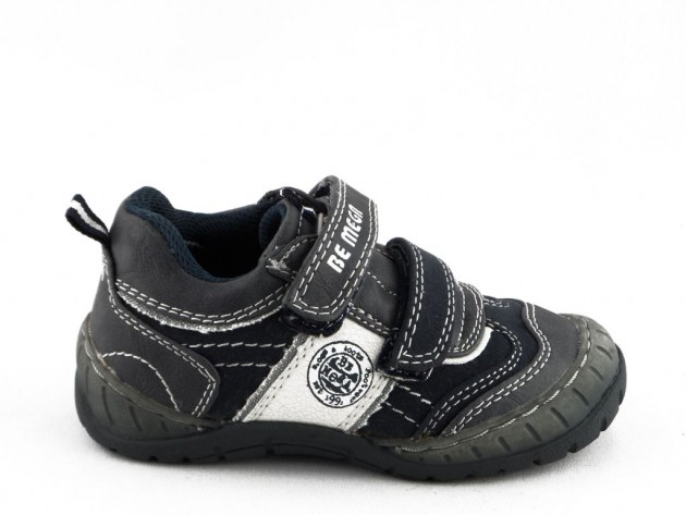 Kinderschoen Blauw Velcro Bm Footwear
