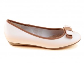 Dames Schoenen voor voor Platte schoenen voor Ballerinas en pumps Fabiana Filippi Leer Ballerinas Met Kralenbandje in het Zwart 