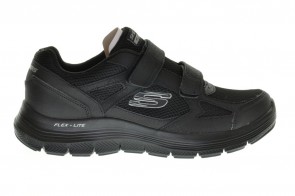 Skechers Herensneaker Zwarte Velcro's